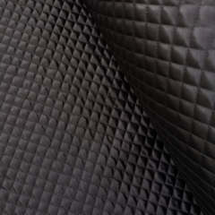 Siyah Kapitone Kumaş