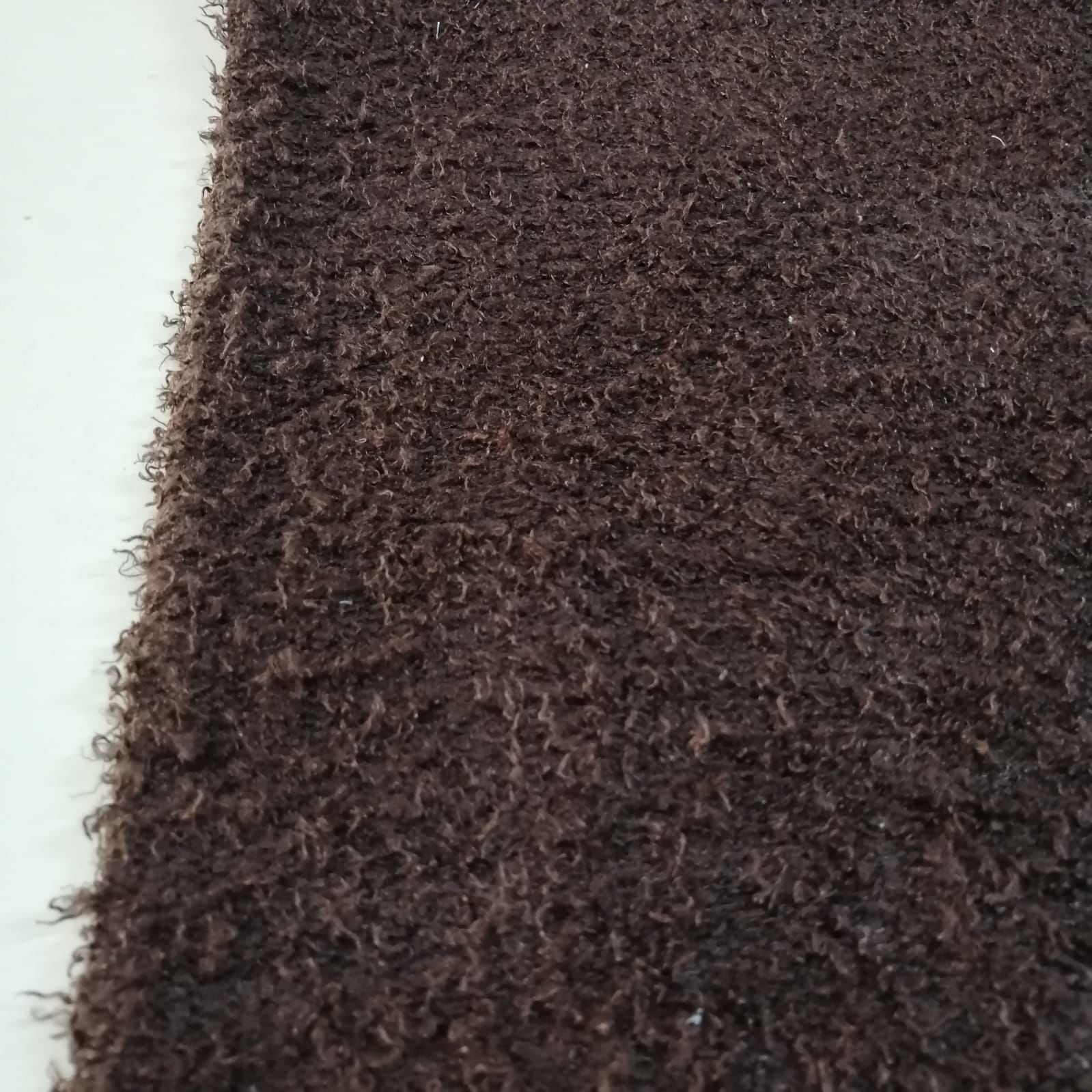 Sakallı Triko Kumaş Kahverengi