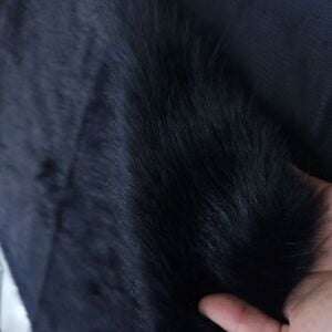 Lolita Peluş Kumaş Siyah