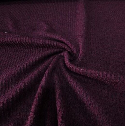 Buklet Triko Kumaş Bordo