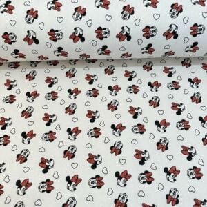 Mickey Mouse Üç İplik penye Kumaş