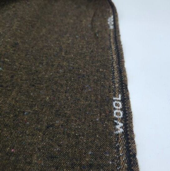 Yünlü Tweed Kumaş