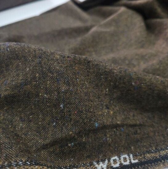 Yünlü Tweed Kumaş