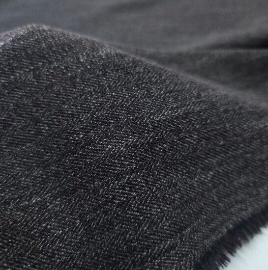 Simli Balık Sırtı Kumaş Kahverengi