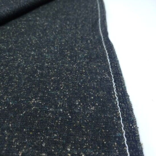 Pamuk Tweed Kumaş Siyah