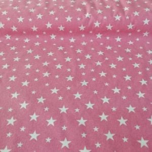 Pembe Yıldızlar Pazen Kumaş