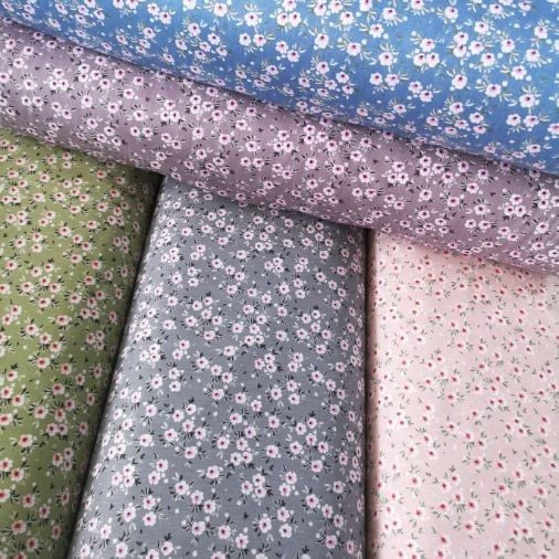 New Papatya Poplin Kumaş