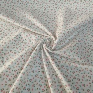 Çıtır Çiçekler Pembe Pazen Kumaş