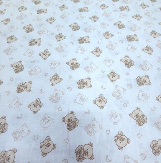 Tatlı AyIıcıklar Müslin Bezi