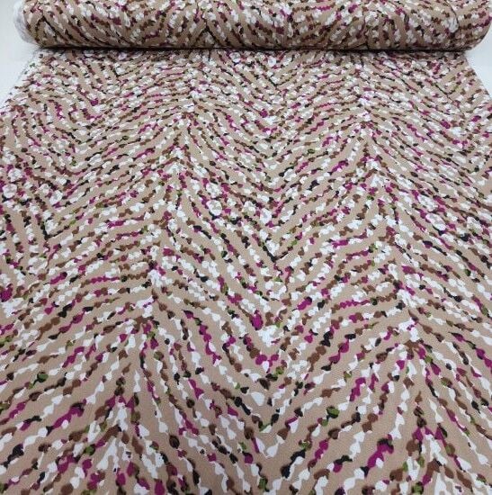 Uçuşan Çiçekler Bej