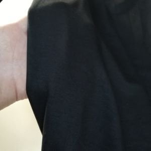 2 İplik Şardonlu Penye Kumaş Siyah