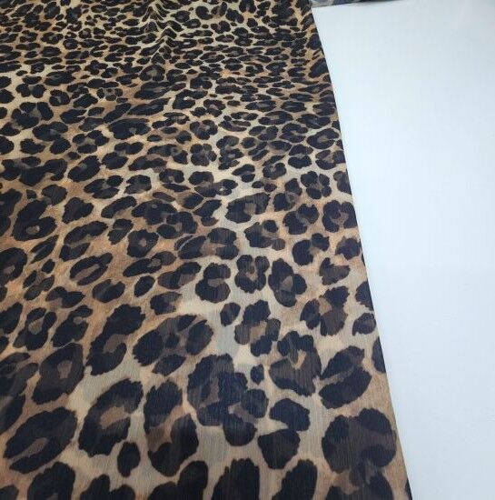 Leopar Şifon Kumaş