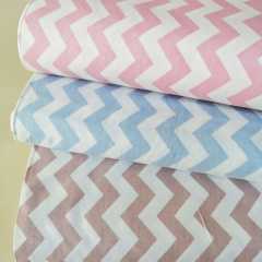 Zigzag poplin