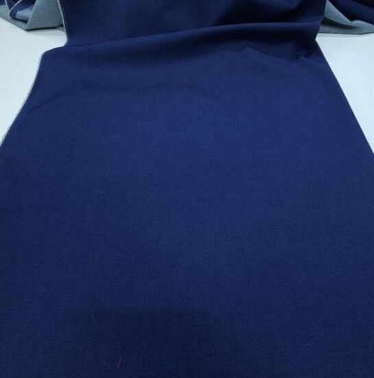 Mavi Kot Kumaş Likralı