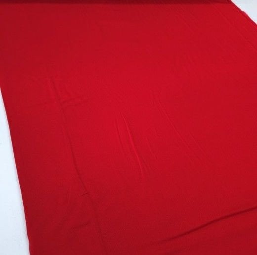 Kırmızı Viskon Kumaş