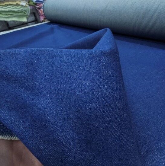 Mavi Kot Kumaş