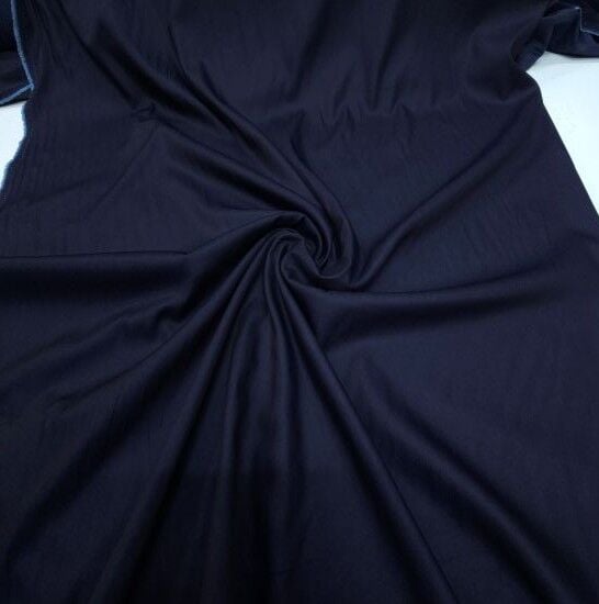Black and Blue Tensel Kot Kumaş