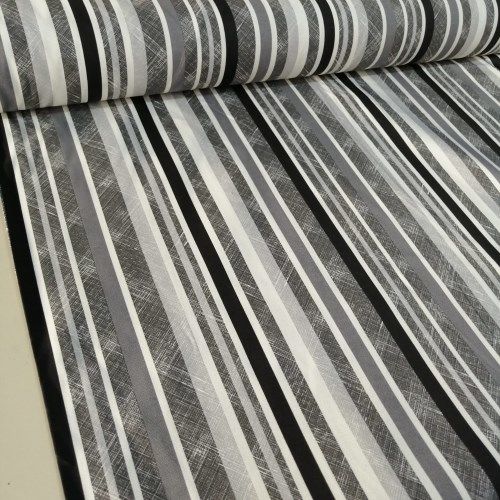 Modern Çizgiler Duck Keten gri