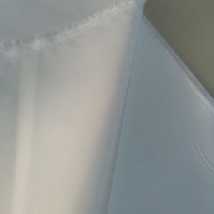 Krem Saten Güneşlik Kumaş