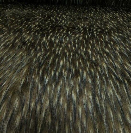 Benekli Kürk Kumaş