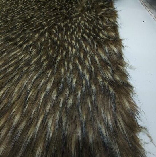 Benekli Kürk Kumaş