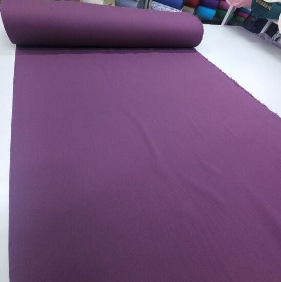 Menekşe Düz Viskon Kumaş