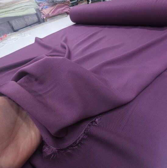 Menekşe Düz Viskon Kumaş