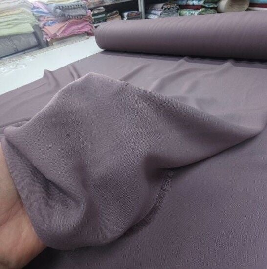 Koyu Vizon Viskon Kumaş