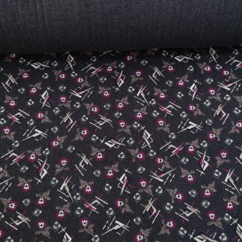 Minik Çiçekler Yün Angor Pembe