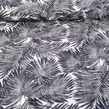 Tropical desen duck keten siyah