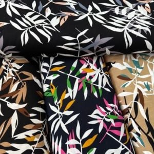 Söğüt Dalları Viskon Kumaş