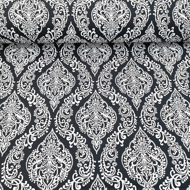 Damask duck keten siyah