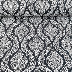 Damask duck keten siyah