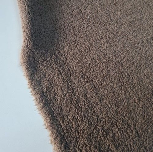 Kahverengi Kuzu Welsoft Kumaş