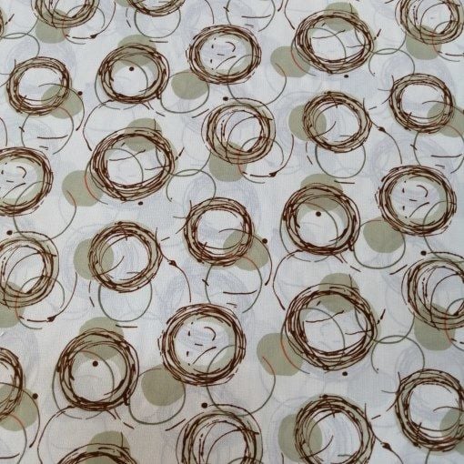 Desenli Krep Halkalar