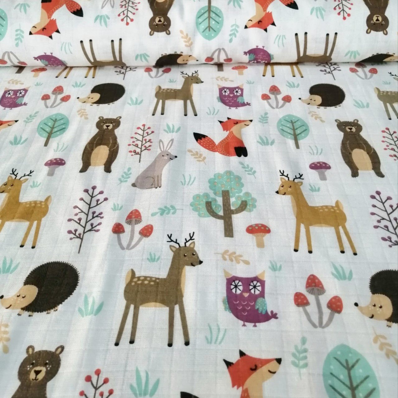 Neşeli Orman Müslin Bezi