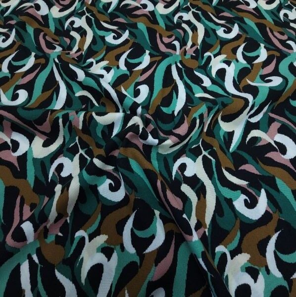 Yeşil Esinti Viskon Kumaş