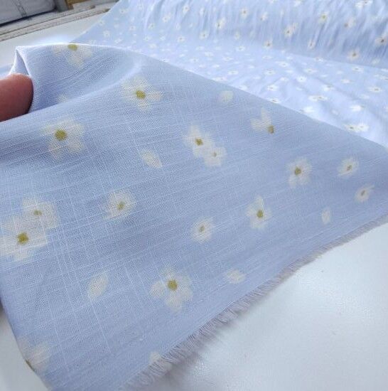 Gökyüzü Pamuklu Keten