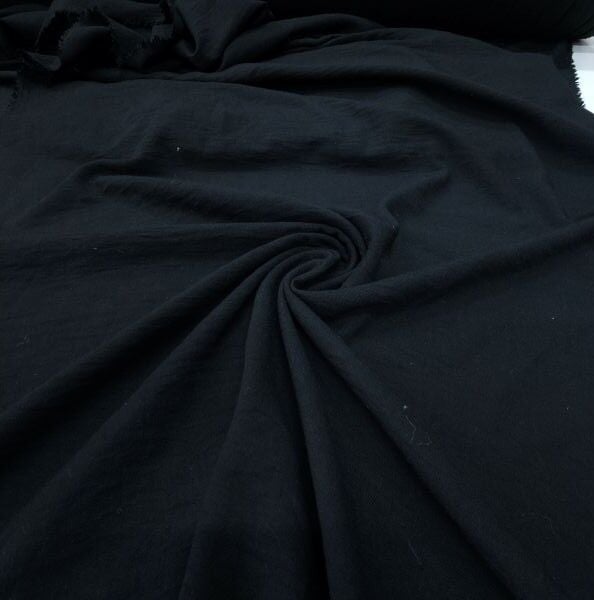 Pera Keten Kumaş Siyah