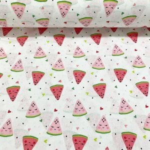 Karpuzlar Poplin Kumaş