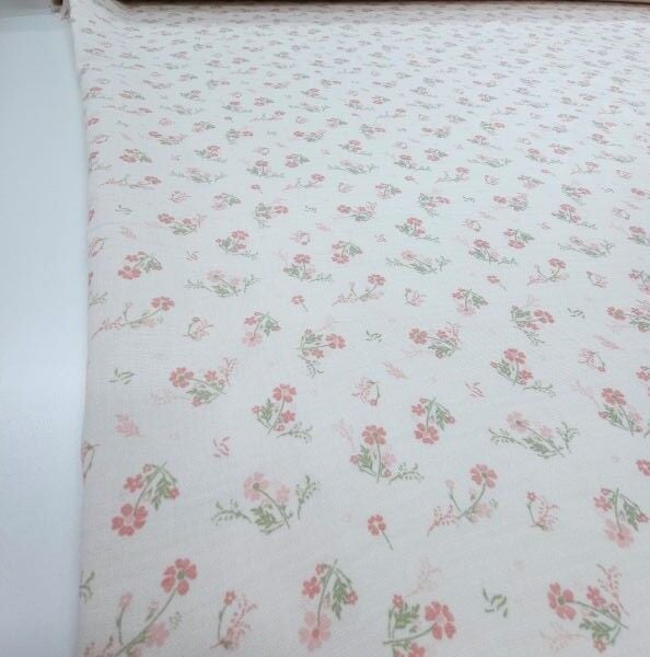 Çift Katlı Müslin Kumaş Mutluluk Pembe