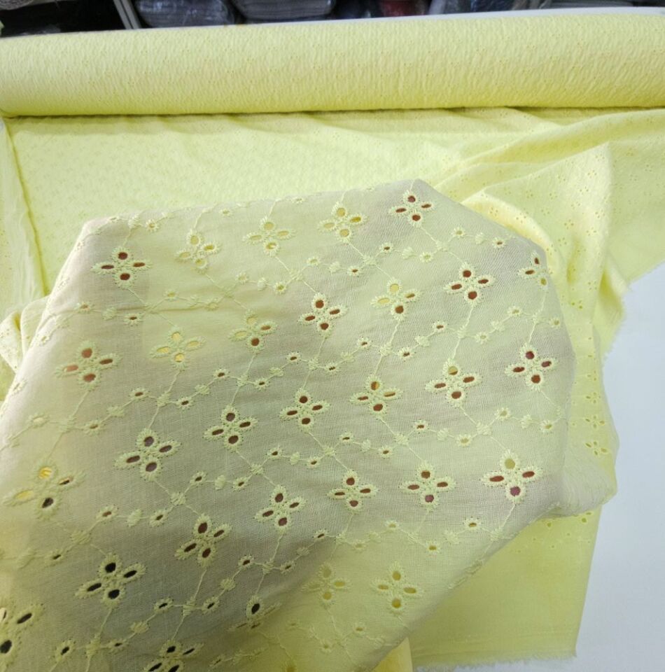 Zarafet Fisto Kumaş Sarı