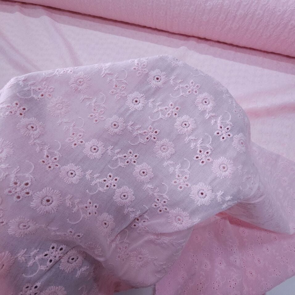 Bahar Esintisi Fisto Kumaş Pembe