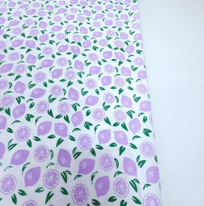 Meyve Şöleni Modal Kumaş Limonlar