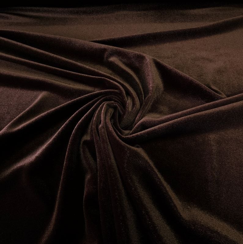 Kahverengi Kadife Kumaş