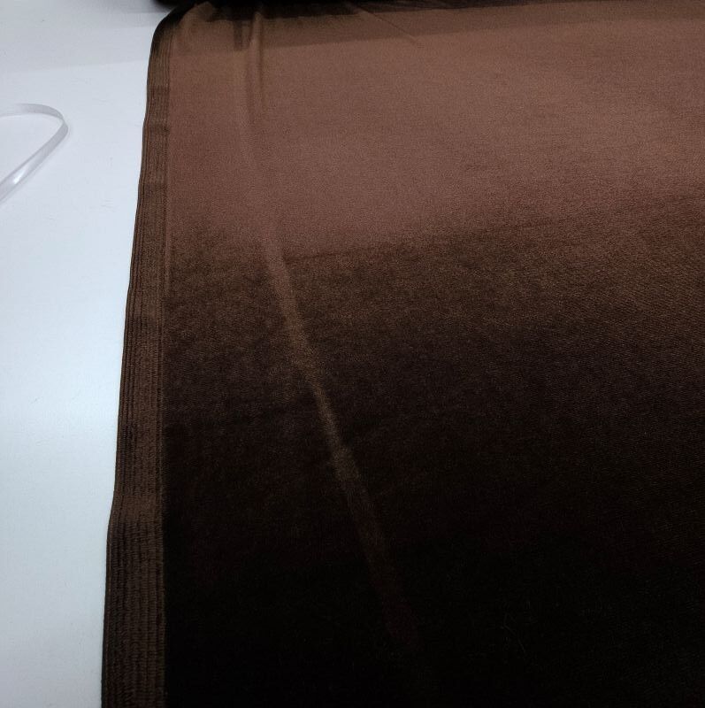 Kahverengi Kadife Kumaş