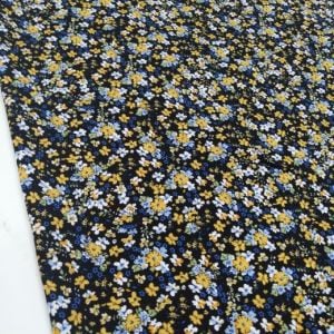 Tatlı Çiçekler Viskon Kumaş