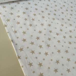 Yıldızlar Açık Zemin sütlü kahve