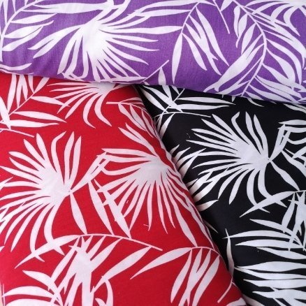 Geniş Dallar Viskon Kumaş