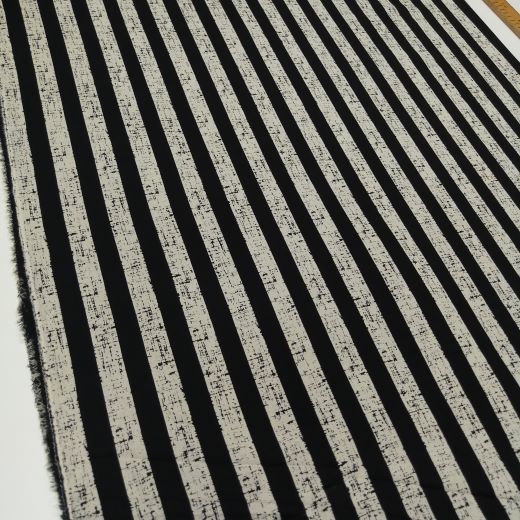Modern Çizgiler Viskon Kumaş